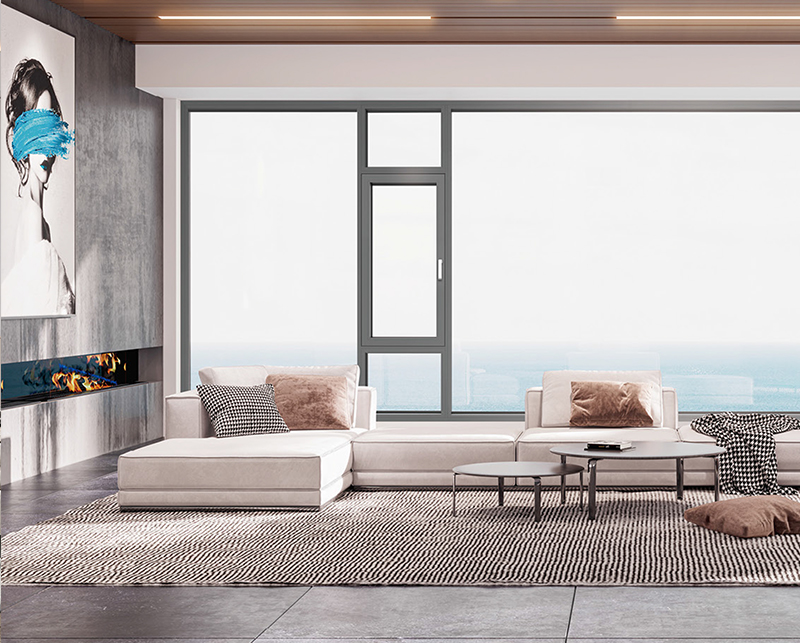 XINLING-90齊平極窄高端豪華系統窗系列（1.8mm）